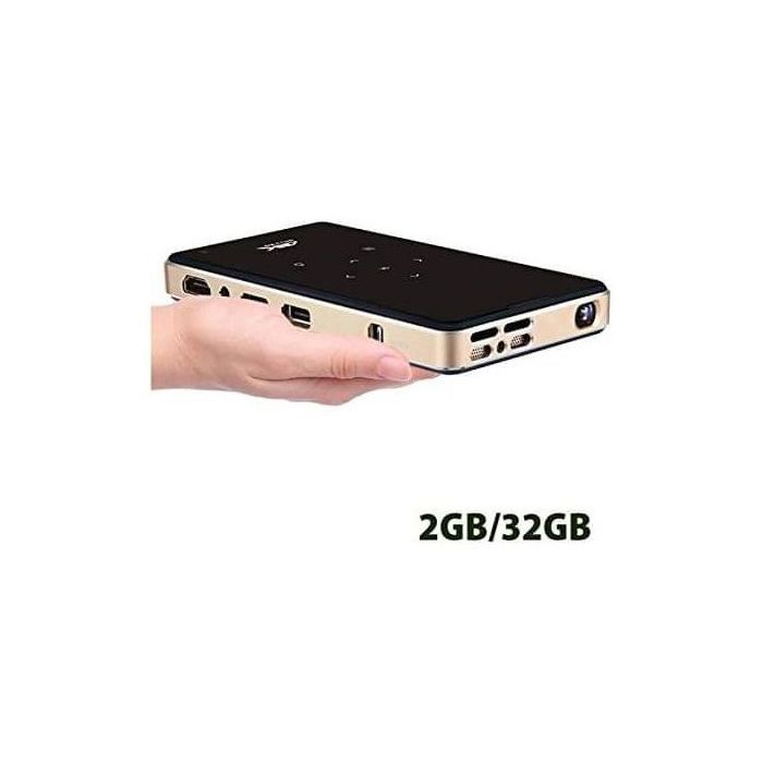 Mini Led Projector Projecteur DLP P09 4K 3D 2GB RAM 32GB ROM Android