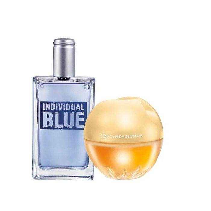 Incandessence parfums pour femme + Individual Blue parfum pour homme