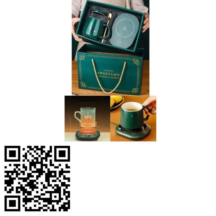 Tasse à température constante avec chauffe USB pour boissons chaudes