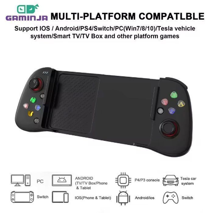 Manette de jeu - MG37 - Extensible - Bluetooth - Compatible Android/iOS/Switch/PC - Ergonomique