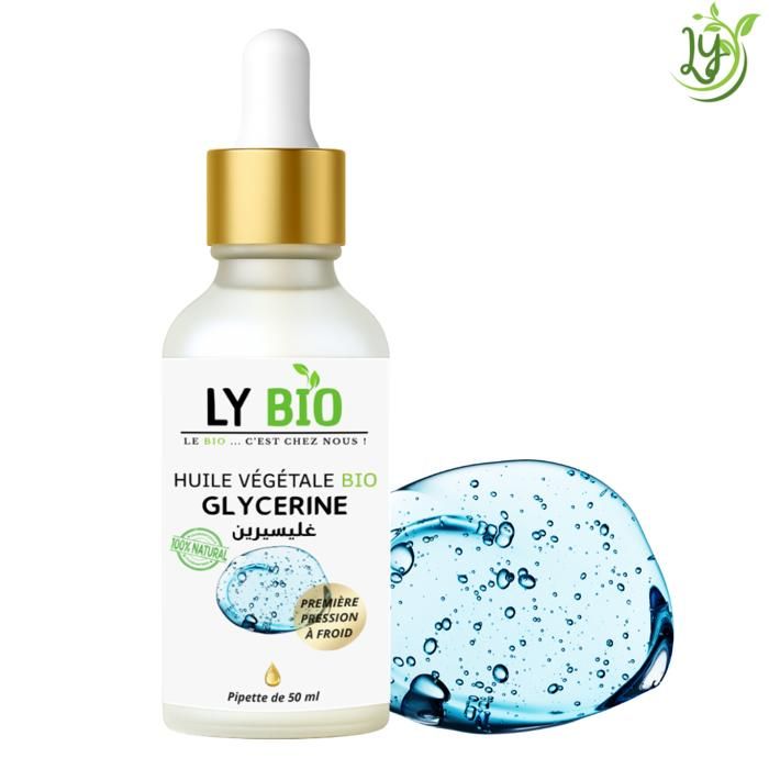 LYBIO HUILE GLYCERINE 50ml - PIPETTE