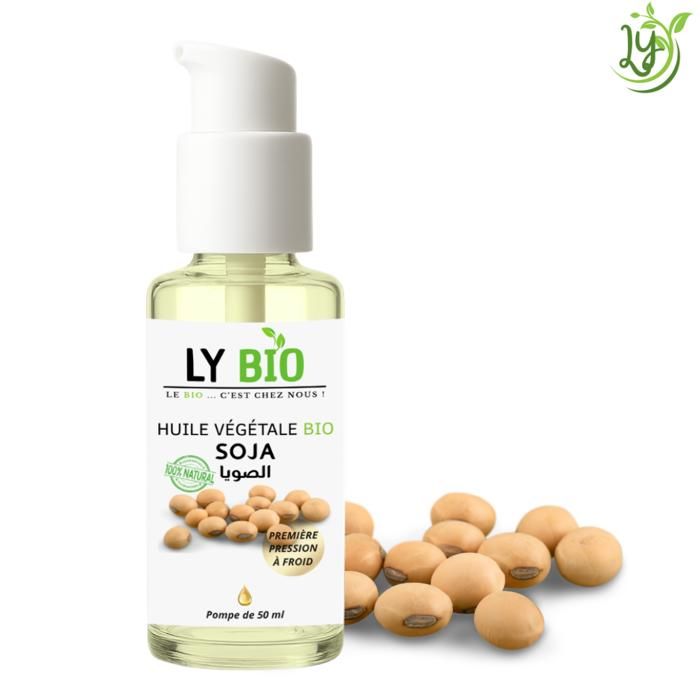 LYBIO HUILE SOJA 50ML - POMPE