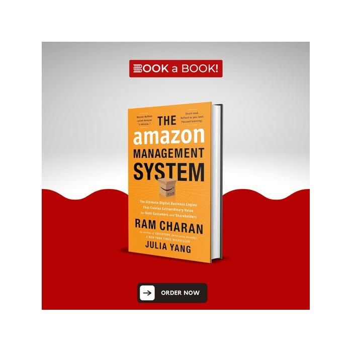 The Amazon Management System by Ram Charan (Original Hardcover) (Limited Edition)