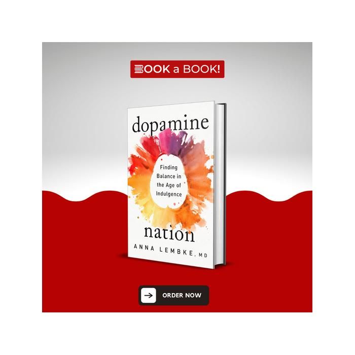 Livre - Dr. Anna Lembke - Dopamine Nation - Édition originale - Couverture rigide - Édition limitée