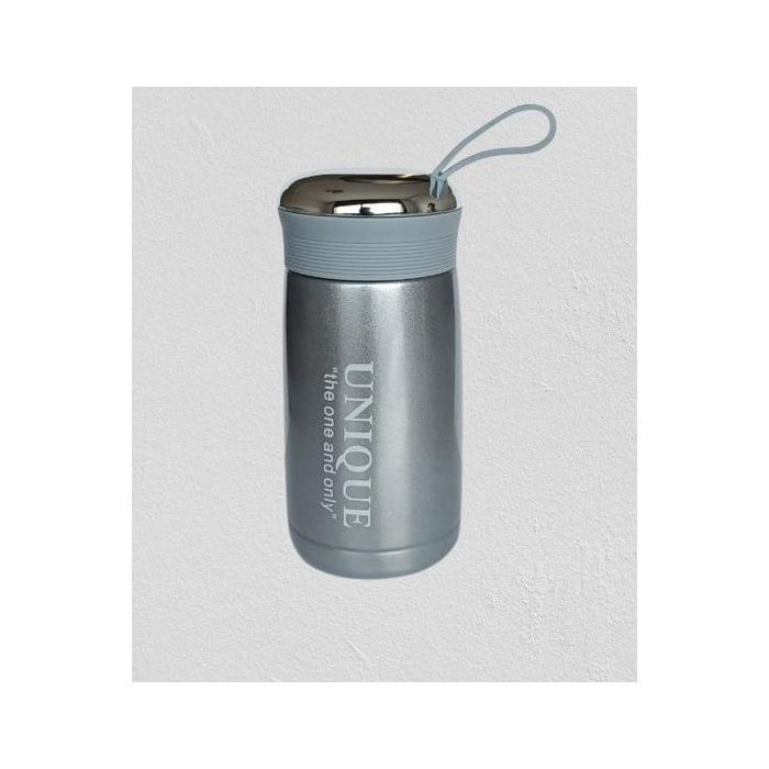 Bouteille isotherme - MINI - 280ml - Acier inoxydable - Gris - Design moderne * Couleur: Aléatoire