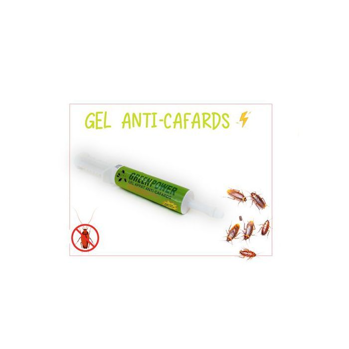 Seringue  Gel Appat Anti-Cafards -GREENPOWER