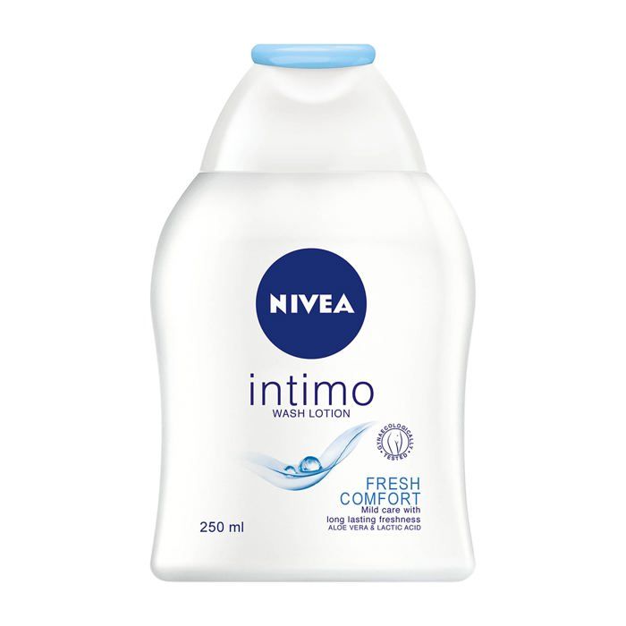 Lotion nettoyante intime - NIVEA - Intimo Fresh Comfort - 200 ml - Aloe Vera - Sans alcool