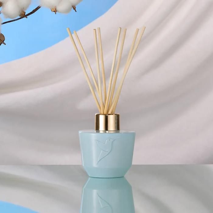 Diffuseur de parfum - NUAGE DE COTON - 100 ML - Sticks en bois - 30 jours de diffusion - Cocooning