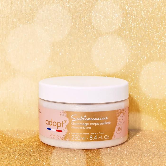 Gommage Corps - Sublimissime - 250 ML - Végane - 96% Ingrédients Naturels - Pailleté