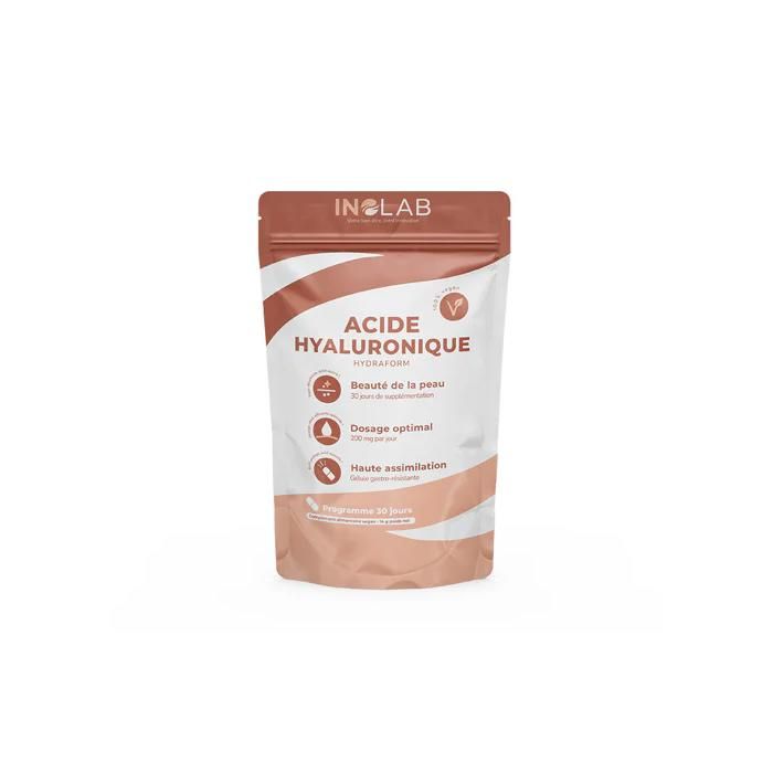 Acide hyaluronique 20-50 kDA - beauté de la peau, 30 gélules - Made in France