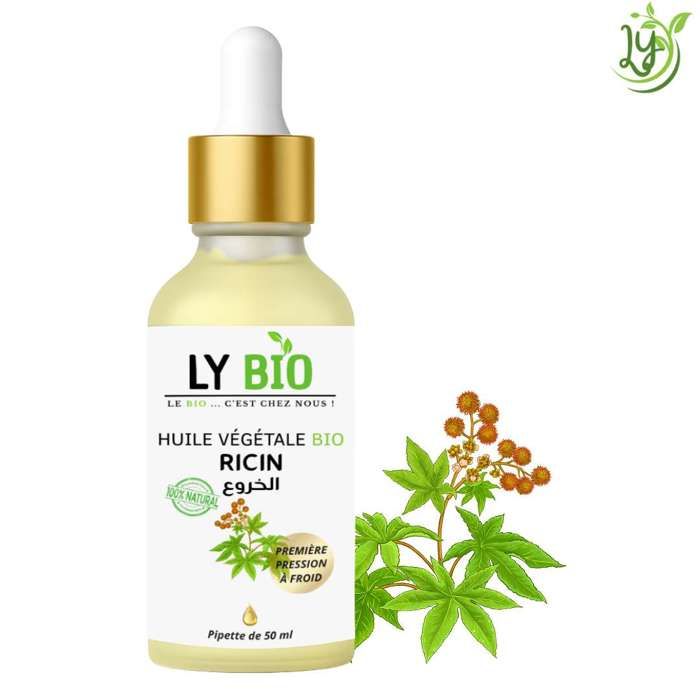 LYBIO HUILE RICIN 50ml - PIPETTE