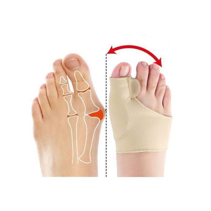 Correcteur d'orteils, soins des pieds, chaussettes 1 paire