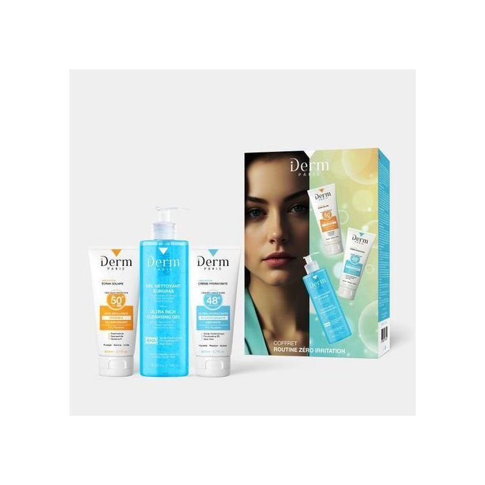 iDerm Paris Coffret Routine Zéro Irritation - Éclaircissant