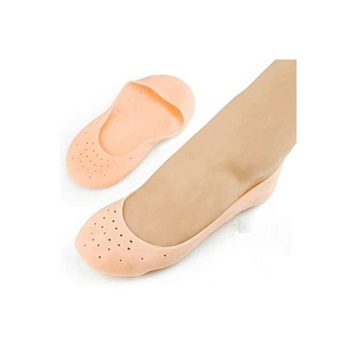 Chaussettes de soleil hydratantes en silicone souple pour les soins des pieds