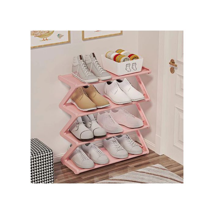 Meuble rangement chaussures 5 étages économie d'espace robuste et durable