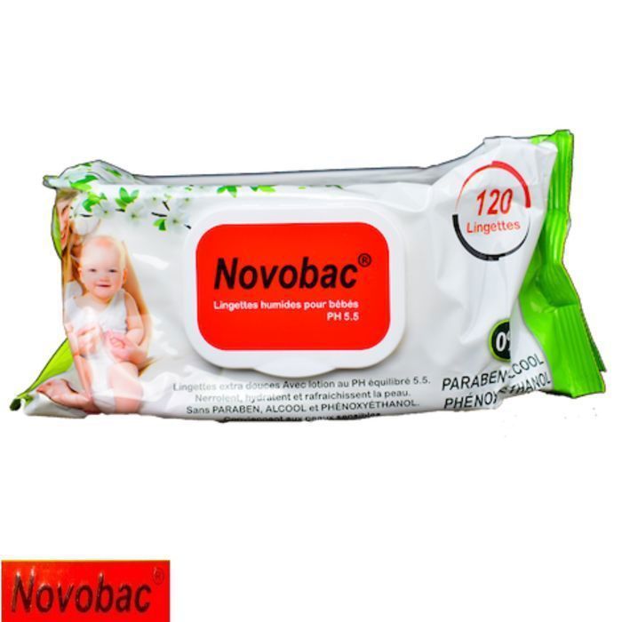 120 LINGETTE BEBE NOVOBAC