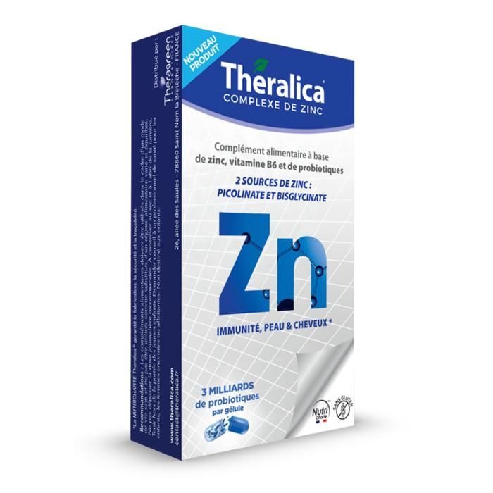 Complexe Zinc - Oligo-élément indispensable