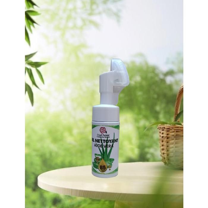 Gel Nettoyant - Aloe Vera - 200 ml - Hydratant - Apaisant - Anti-âge