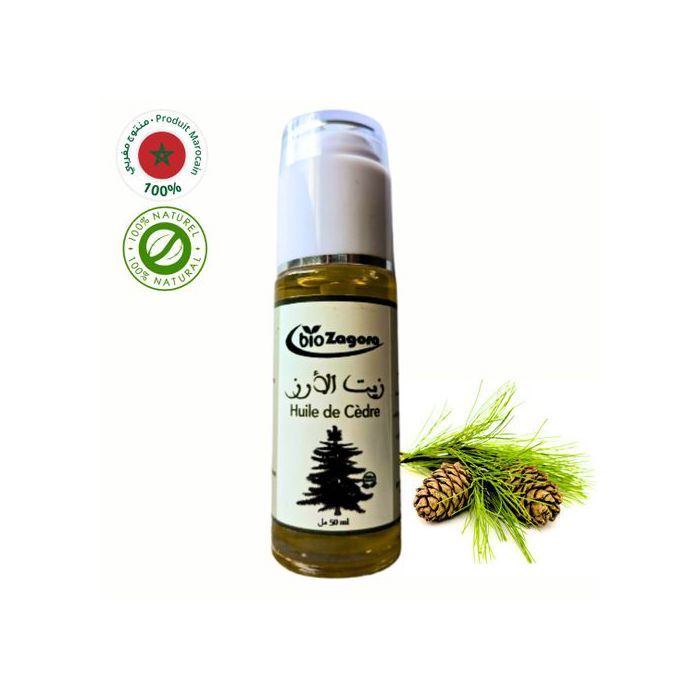 Huile Végétale de Cèdre 50ml - 100% Naturel