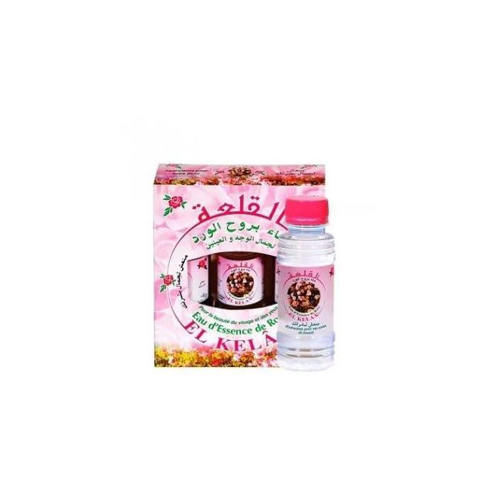 Eau de Rose - Dar El Beldi - Pack de 3 Bouteilles - 100% Naturelle - Sans Alcool - 375 ml