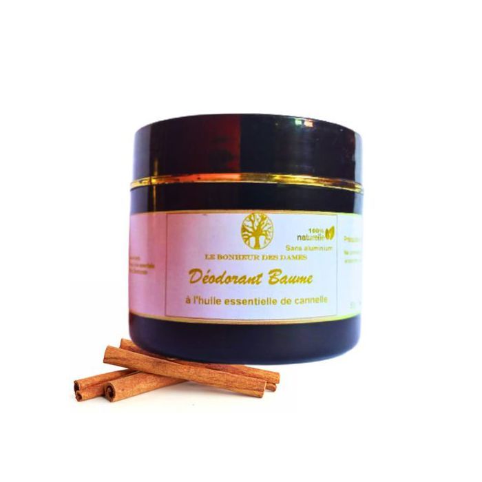 Déodorant - Naturel - Cannelle - 50g - Sans aluminium - Hydratant