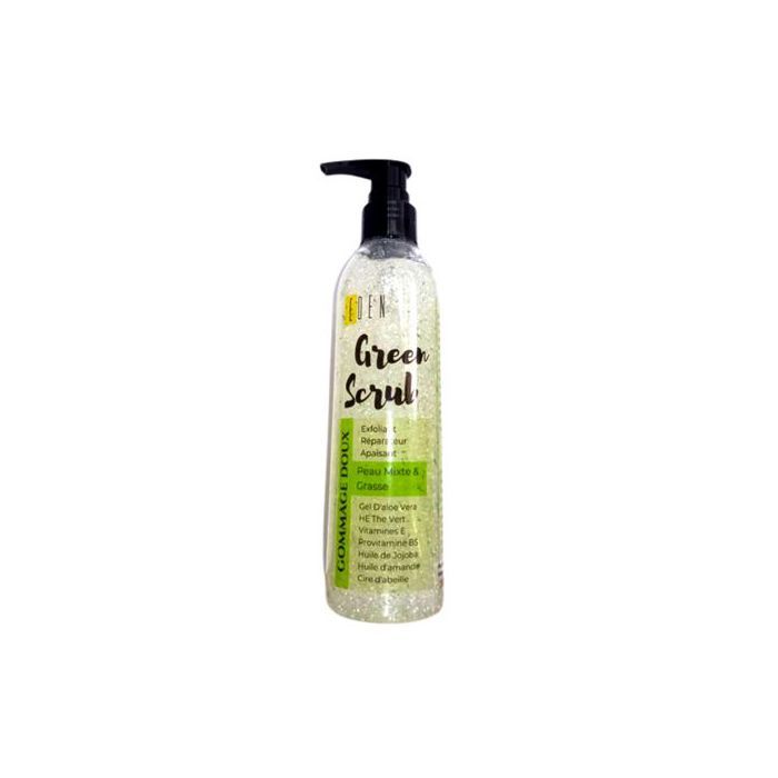 Gommage et Gel Nettoyant - Eden - Aloe Vera - 100% Naturel - Peau Mixte et Grasse - 100 ml