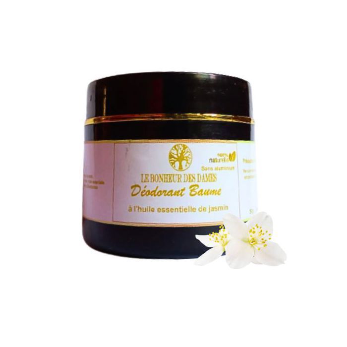 Déodorant - Naturel - Jasmin - 50g - Sans aluminium - Beurre de karité - Huile d'amande