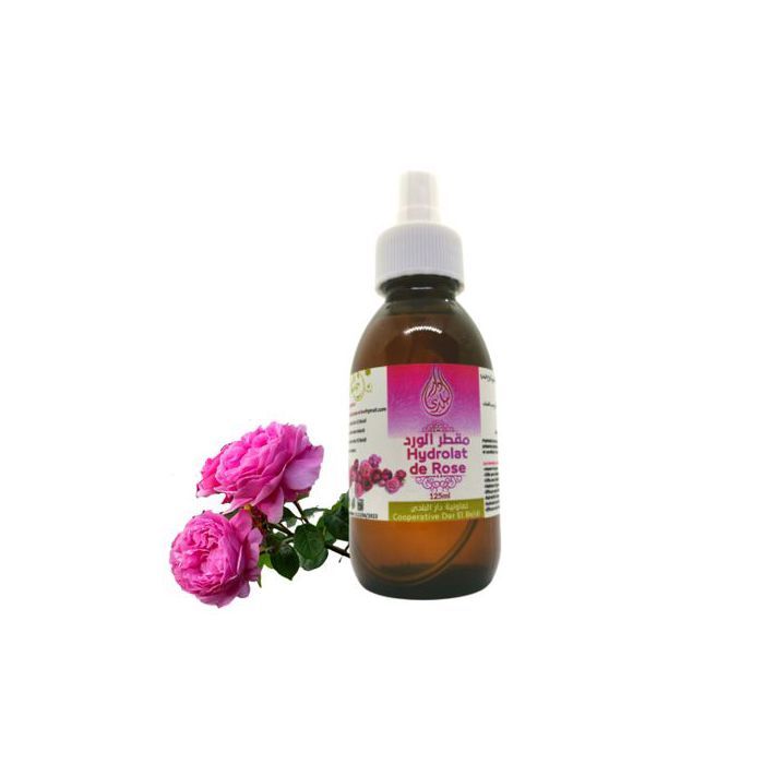 HYDROLAT DE ROSE - Dar El Beldi - 125ml - Anti-acné - Calmant - Arôme naturel
