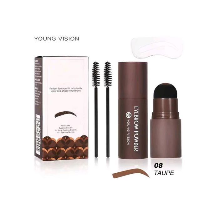 Kit Tampon à Sourcils, Imperméable, Longue durée, Micro lames, Contour Naturel .