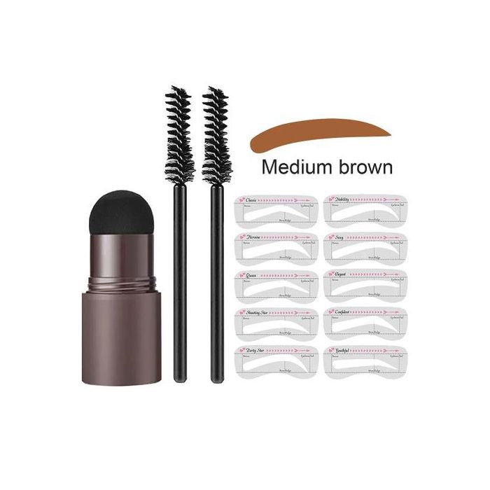 Kit Tampon à Sourcils, Imperméable, longue duré.