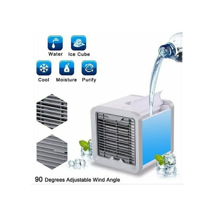 Climatiseur Mini - Arctic Air - Refroidisseur Portable - 3 Vitesses - USB - Blanc