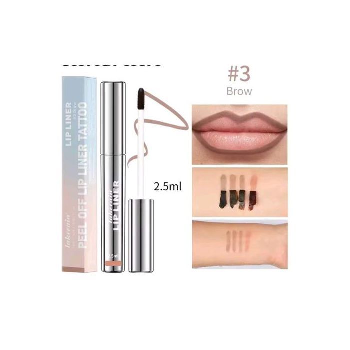 Contour à Lèvres Imperméable et Durable, Tatouage Crayon à Lèvres Antiadhésive Mate