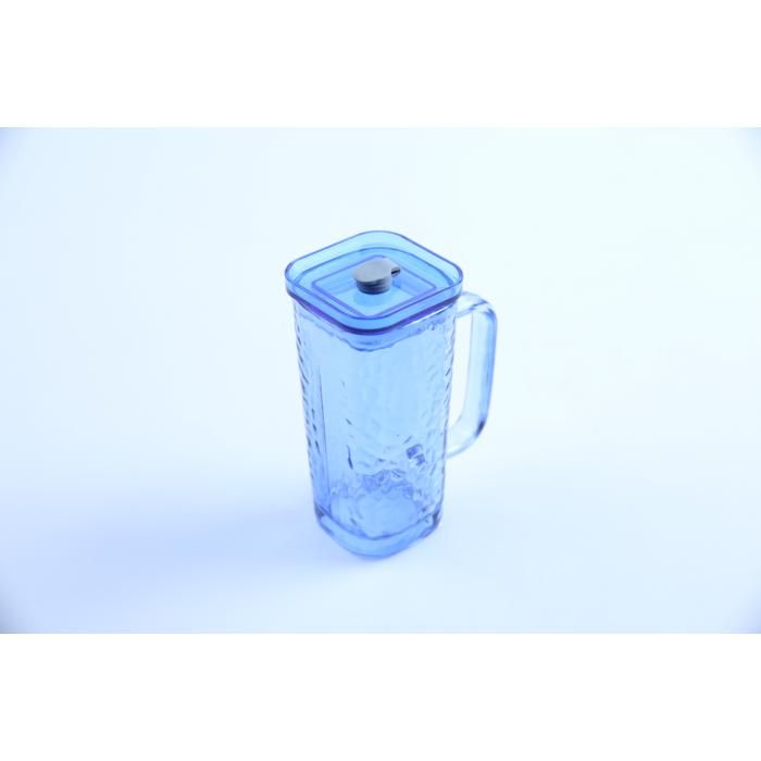 Verre à eau - GENERIC - 200 ml - Bleu - Avec couvercle - Avec paille
