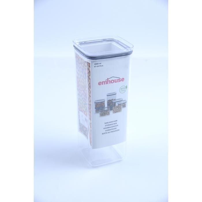 Boîte carrée de stockage alimentaire 2 L