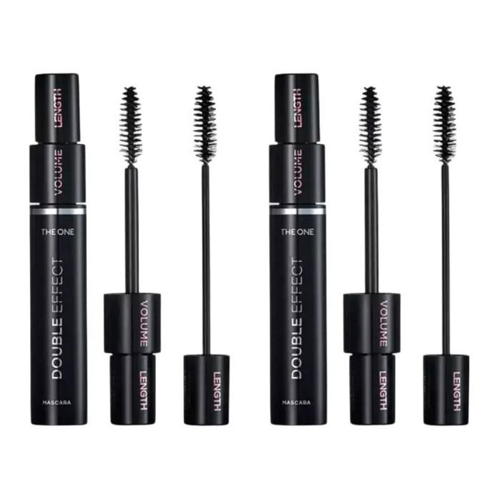 Mascara - The One - Double Effet - Noir - Anti-bavures - Volume et Longueur