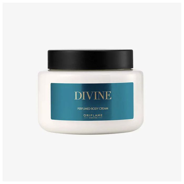 Crème hydratante pour le corps - Divine - 250ml - Non gras - Parfum floral - Pour tous types de peau