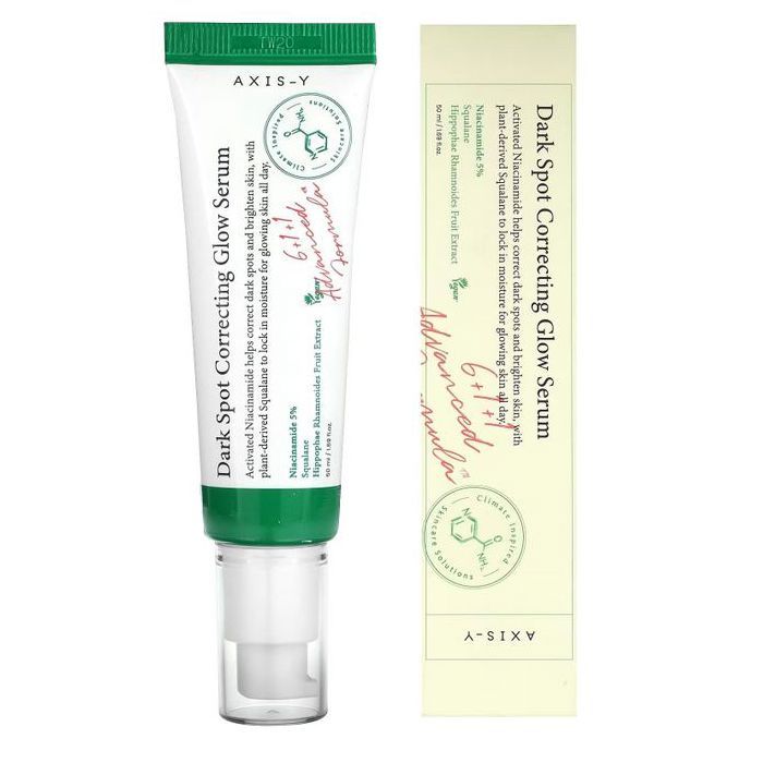 Sérum Éclat - AXIS-Y - Glow Sérum - 50 ml - Anti-Taches - Niacinamide - Vegan