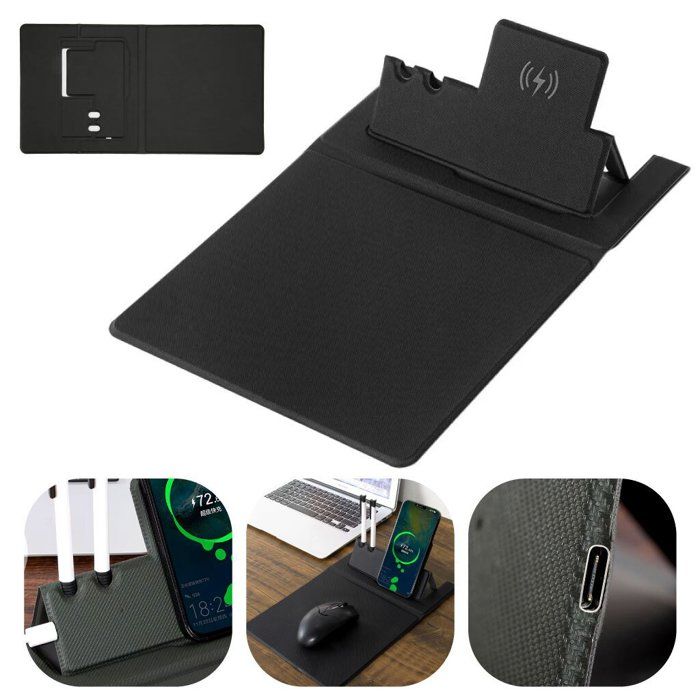 Tapis de souris - Non spécifié - Chargeur sans fil - Surface lisse - Antidérapant - Design élégant