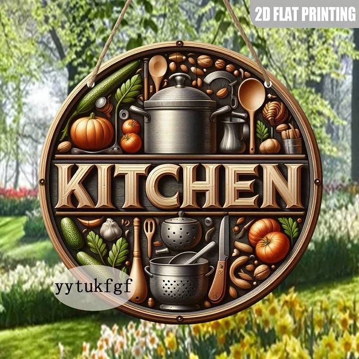 Panneau d'accueil en bois plat 2D de 19,99 cm avec empreintes de pattes - Décoration de maison chaleureuse pour suspension intérieur