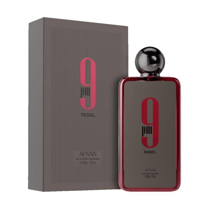 Eau de Parfum - AFNAN - 9PM REBEL - 100 ML - Notes Fruitées - Oriental - Ambré