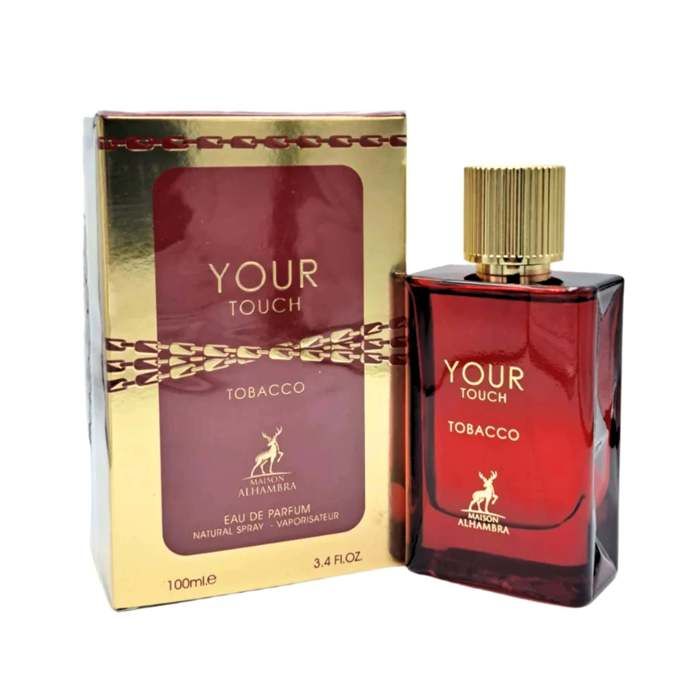 Eau de Parfum - MAISON ALHAMBRA - Your Touch Tobacco - 100 ML - Oriental Épicé - Homme