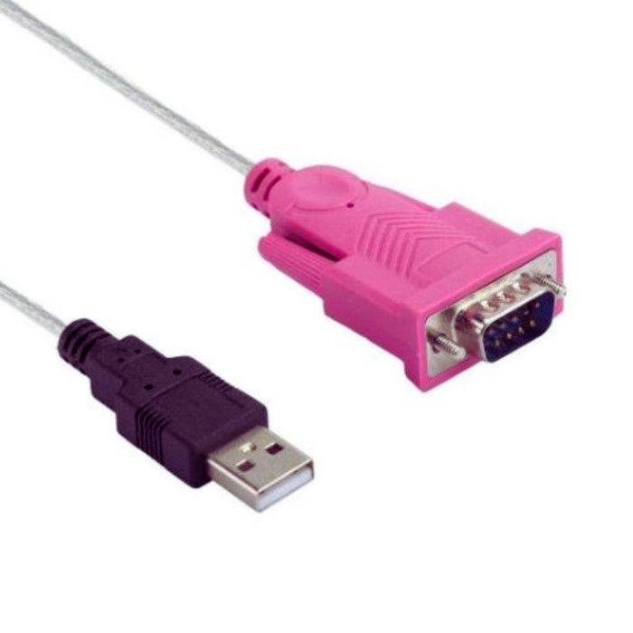 Câble USB to RS232 DB9 Mâle à Mâle pour Windows, Mac OS, Linux 1,5M