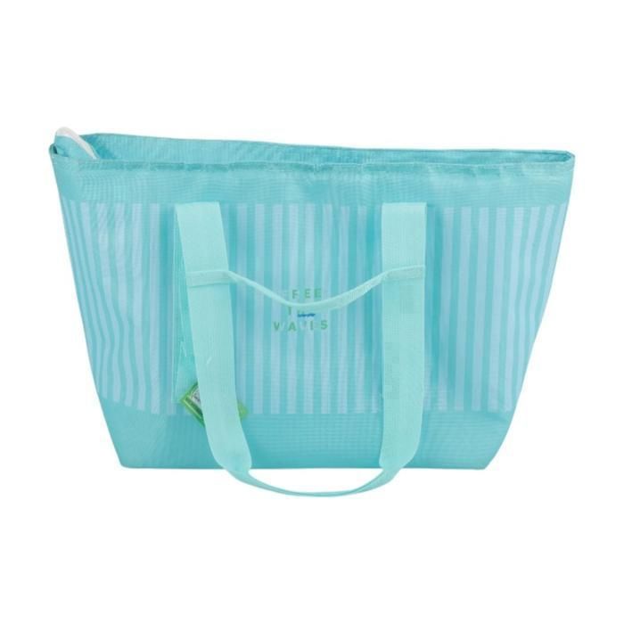 Sac de plage isotherme - GENERIC - GN240507-62 - 34 x 17.5 x 30 cm - Bleu - Femme