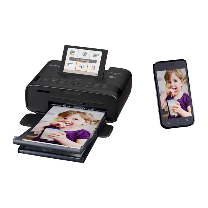 Imprimante Photo Canon SELPHY CP1300 – Portable Wi-Fi – Tirages 10×15 de Qualité Professionnelle