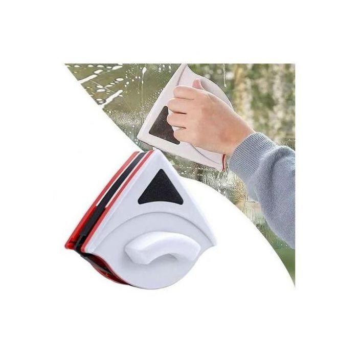 Essuie-glace magnétique double face pour nettoyage de vitre Lave vitre aimantée