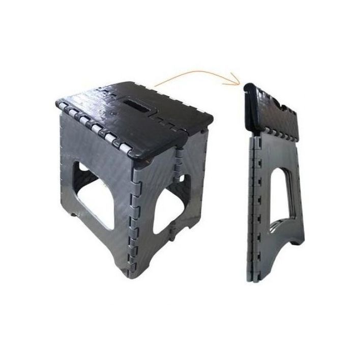 Chaise de camping de voyage pliable,poignée de transport en plastique,44 x 29 cm