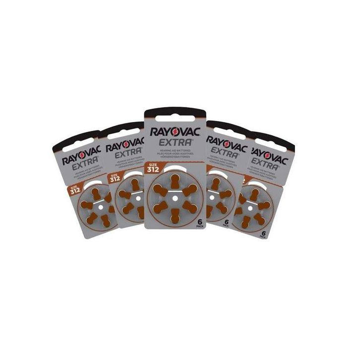 Rayovac 30 Piles Auditives 312 // PR41