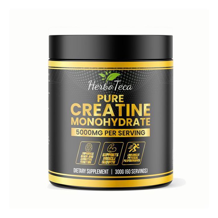 Herboteca Pure Créatine Monohydrate Micronisée 300g (60 servings)