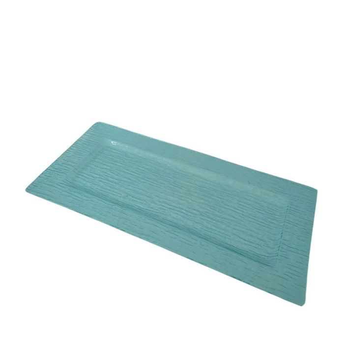 Plat à servir - ART KITCHEN - 51 cm - Verre transparent - Compatible lave-vaisselle - 1 pièce