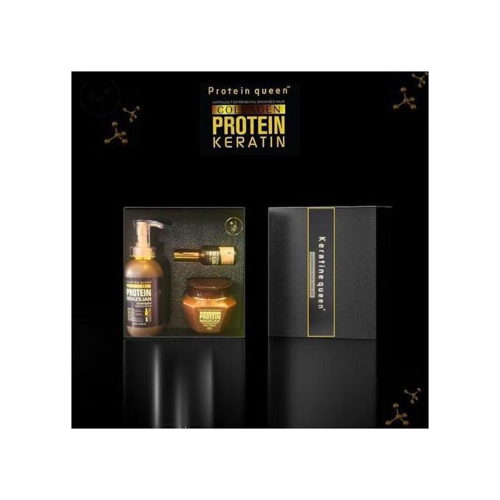 Keratin queen kit Shampoo + Mask + Serum